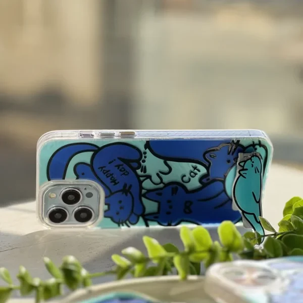 استند Happy Blue Cat
