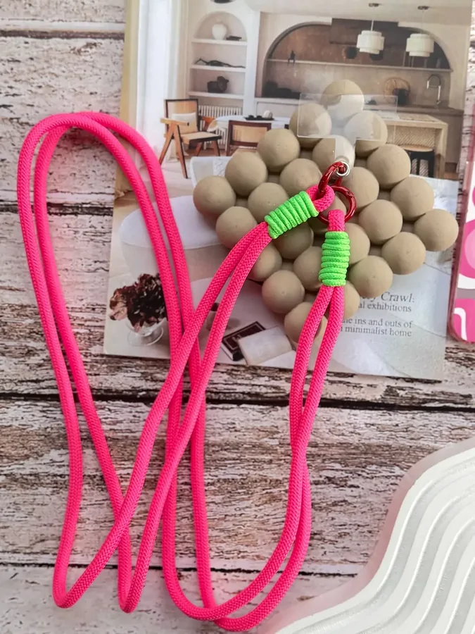 84aae8 بند کنفی بلند صورتی