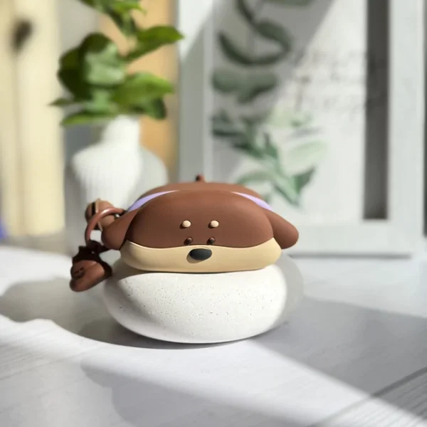 کاور ایرپاد Cartoon Puppy سیلیکونی با آویز