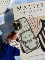 قاب Hello Kitty نگینی