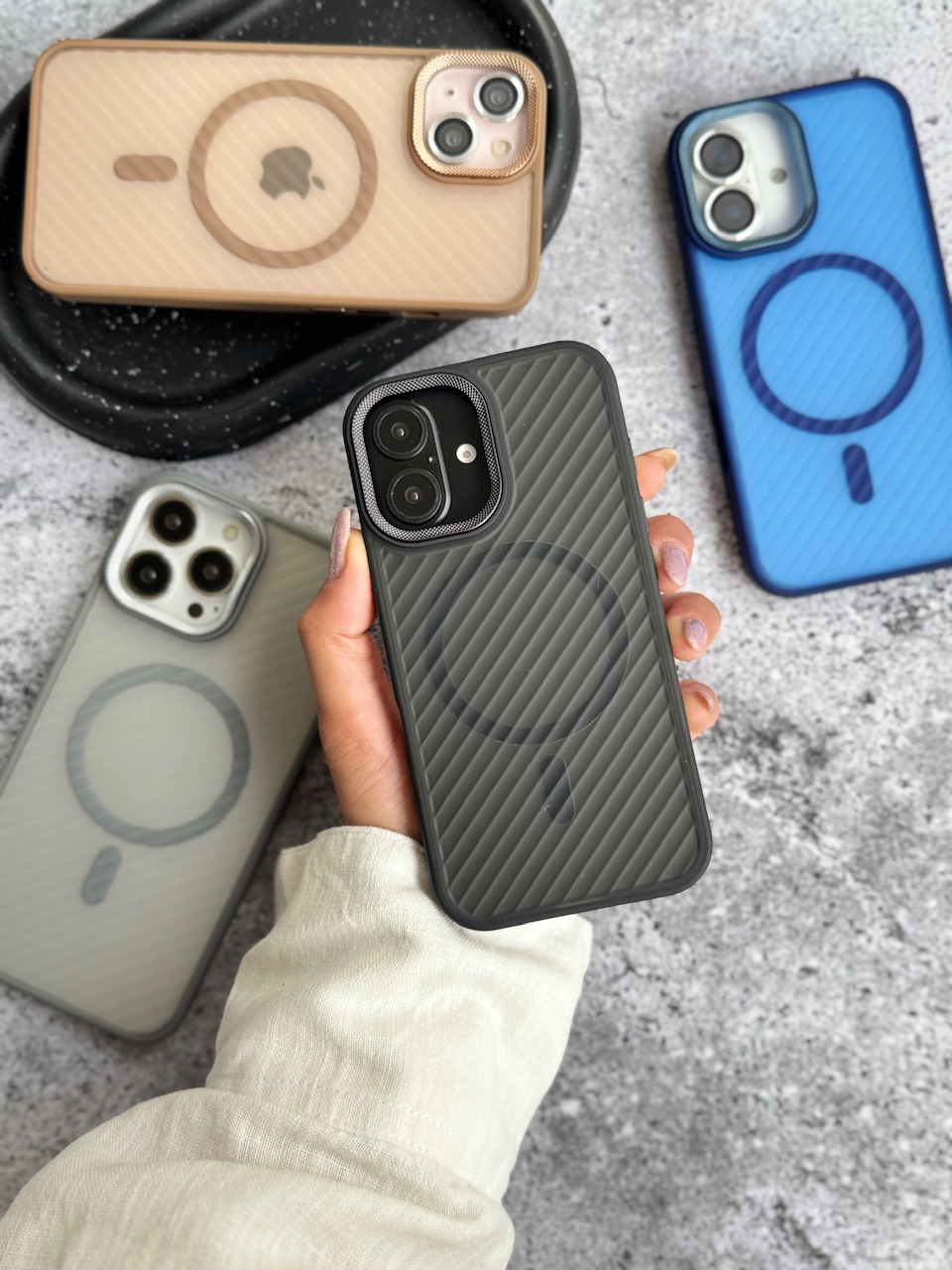 قاب Matte Mag (لنز کربن شیاردار) (کدC1991) - تصویر 4