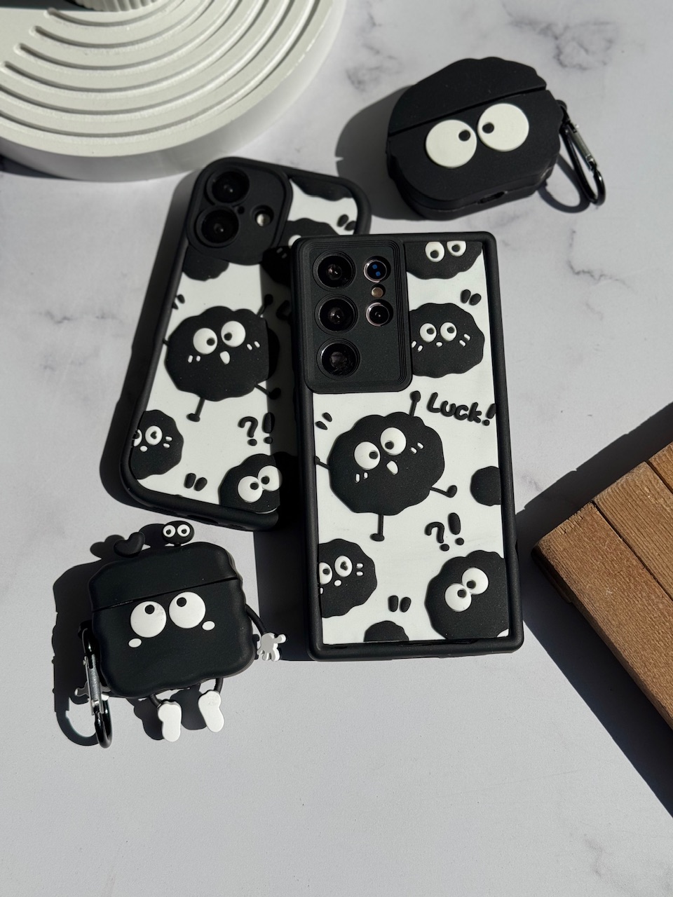 قاب هپل !Luck آیفون ، سامسونگ ، شیائومی (کدC1966)