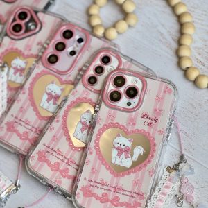 قاب گربه اشراف زاده با آویز آیفون ، سامسونگ ، شیائومی (کدC2039)