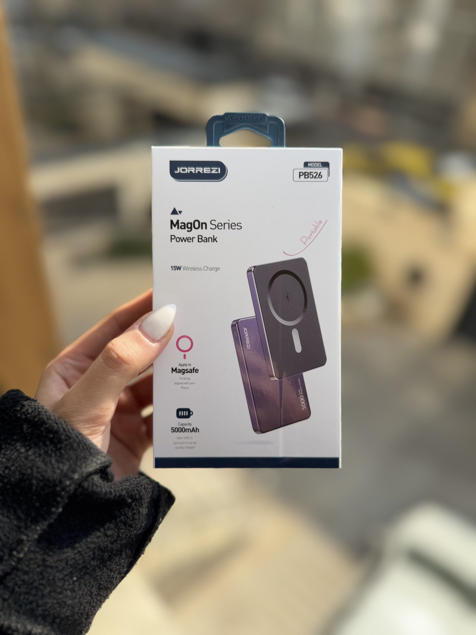 پاور بانک 5 هزار MagOn Series برند JORREZI (کدB9017) - تصویر 4