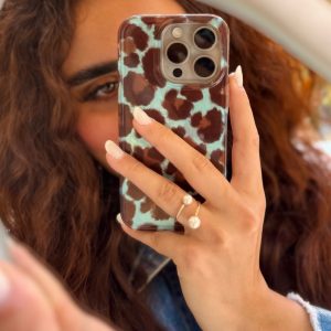 قاب Aqua Leopard آیفون (کدC2088)