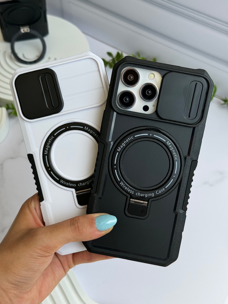 قاب Armor Magsafe کشویی استند شو (کدC1734) - تصویر 2