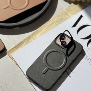 قاب مگ سیف چرمی لنز استند شو (کدC1867)