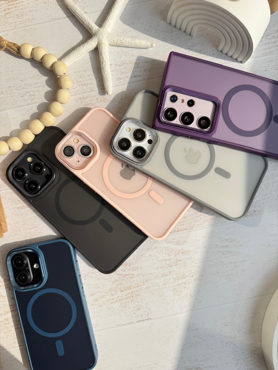 قاب لنز کربن مات مگ سیف آیفون و سامسونگ (کدC1800) - تصویر 6