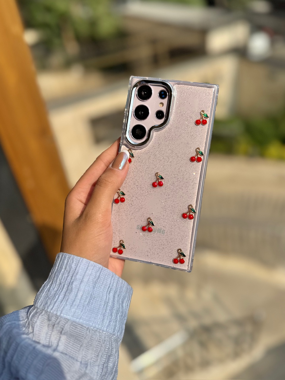 قاب آلبالو شاین آیفون ، سامسونگ ، شیائومی (کدC2040)