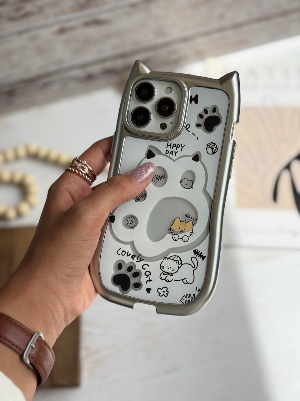 قاب پنجه گربه گوش دار (کدC1988) - تصویر 2