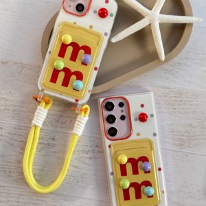 قاب M&M’S جاکارتی با بند آیفون و سامسونگ (کدC1834)