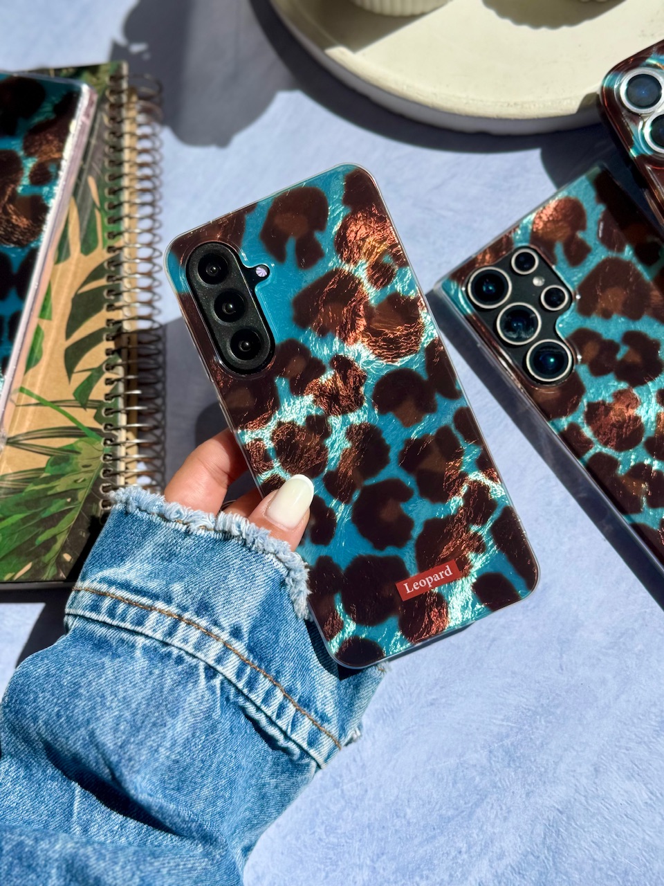 قاب Aqua Leopard سامسونگ و شیائومی (کدC2088)