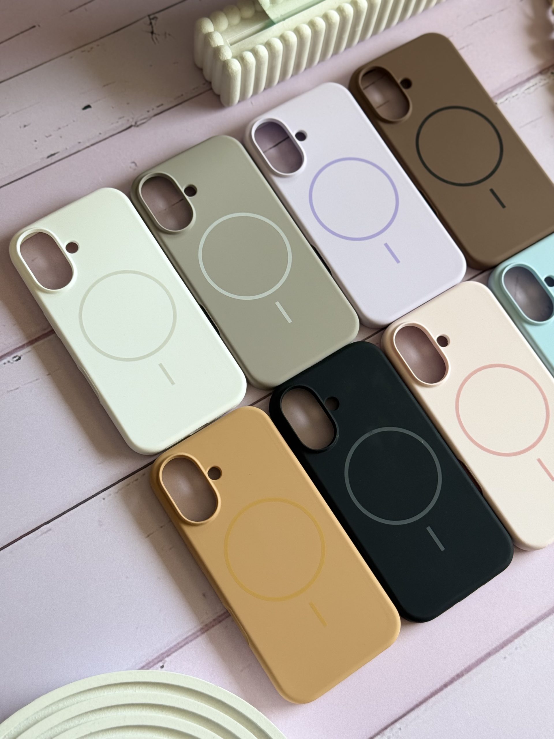 قاب سیلیکونی مگ سیف دار آیفونی (کدC2109) - تصویر 3