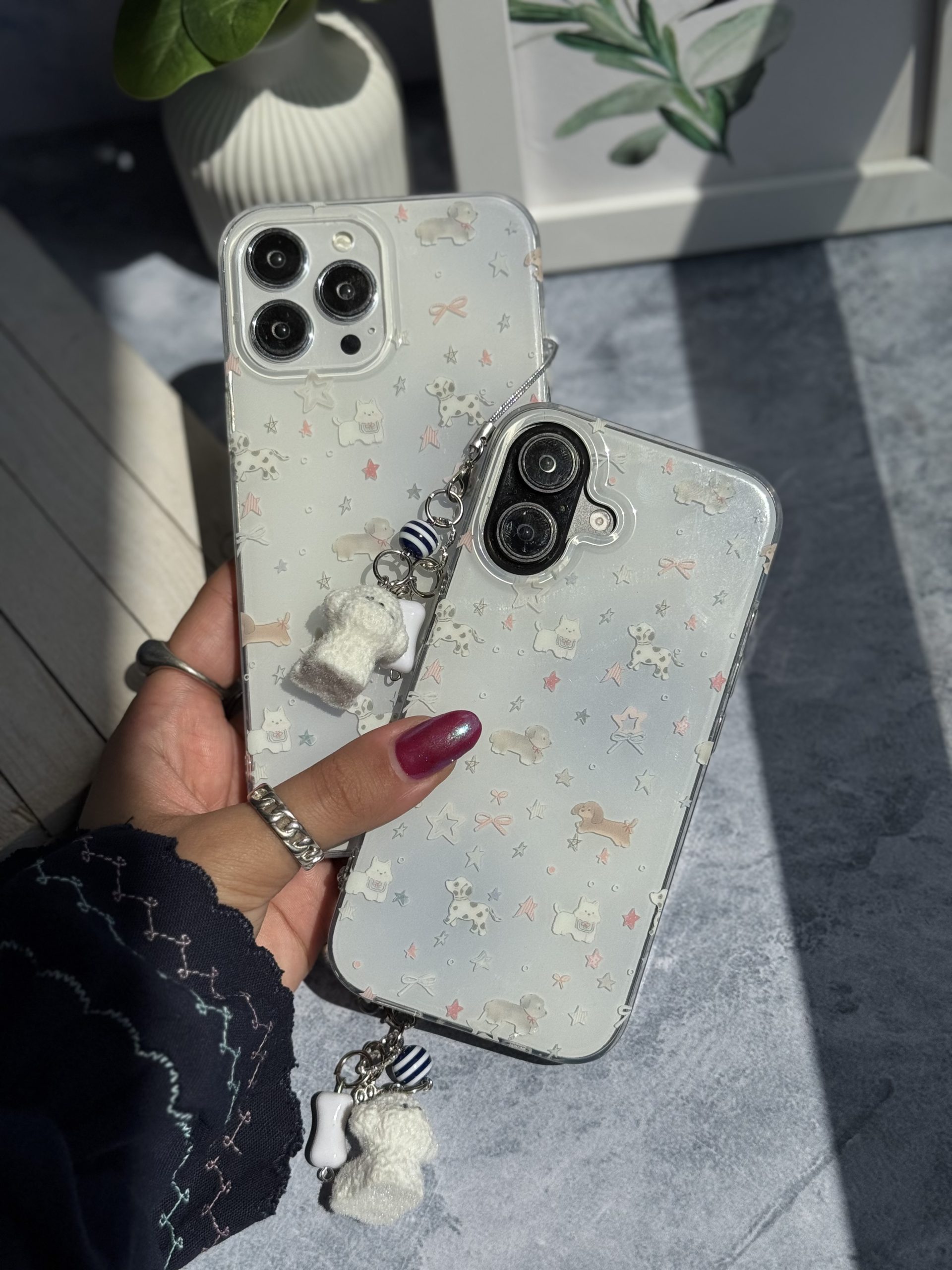 قاب Puppy Star با آویز (کدC2060) - تصویر 4