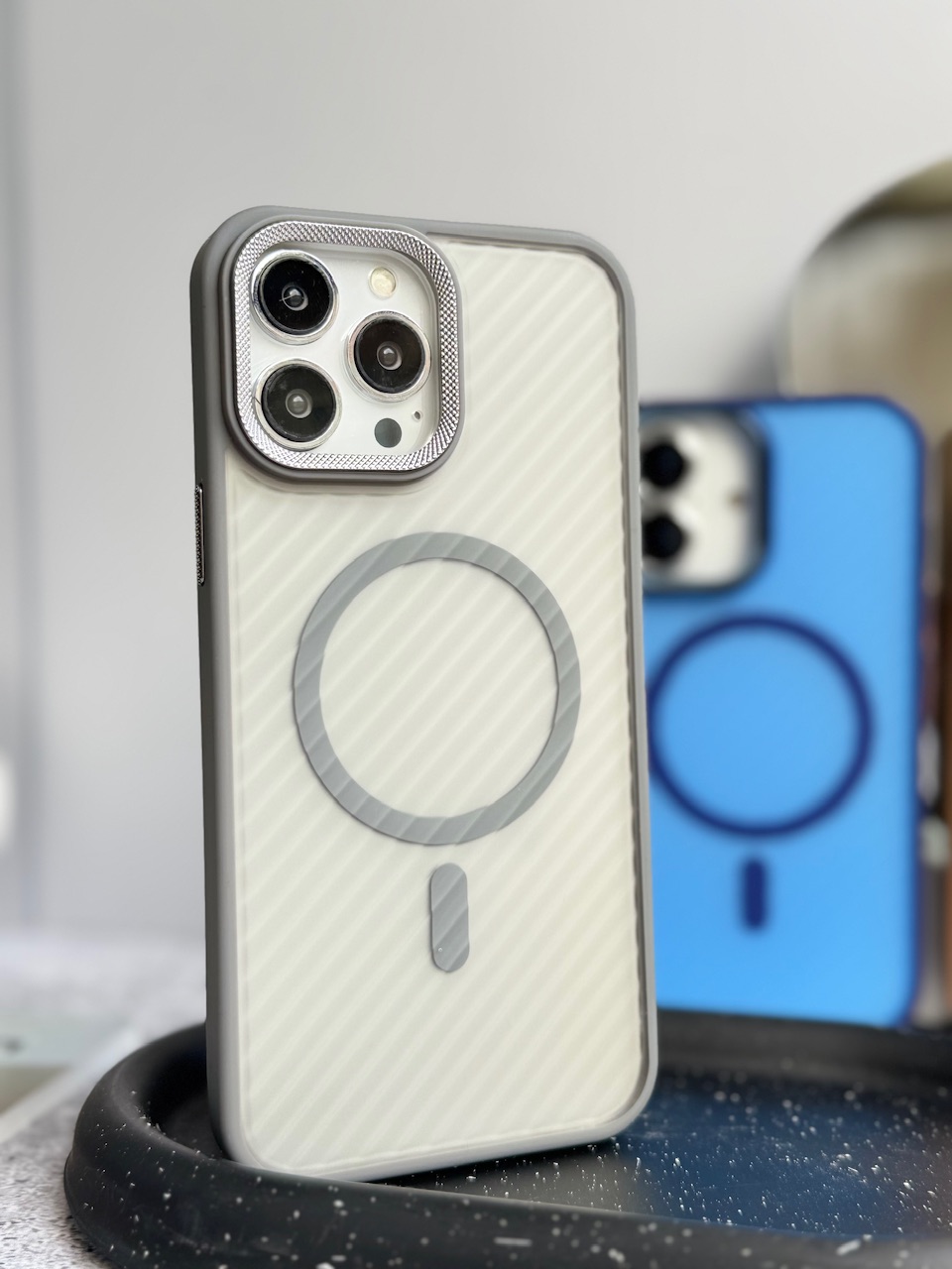 قاب Matte Mag (لنز کربن شیاردار) (کدC1991) - تصویر 5