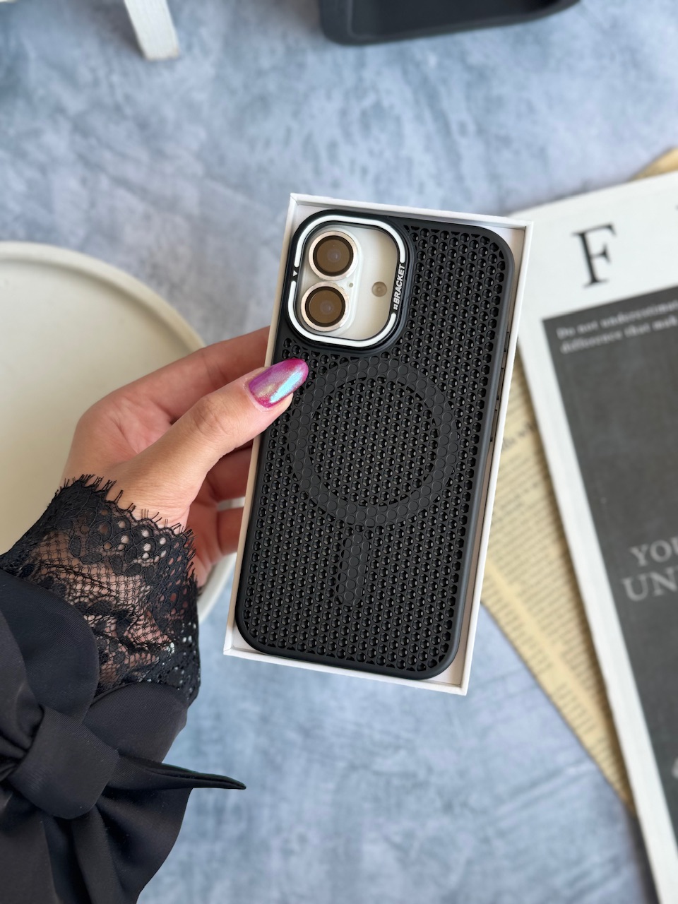 قاب Bracket لنز استند شو با مگ سیف (کدC2057) - تصویر 5