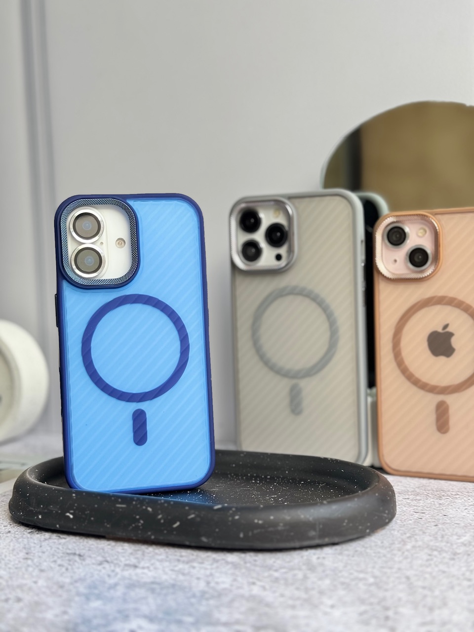 قاب Matte Mag (لنز کربن شیاردار) (کدC1991) - تصویر 7