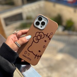 قاب هلو کیتی چرمی (کدC1975)