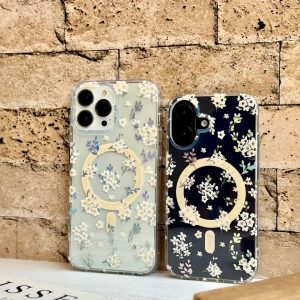 قاب شکوفه هولوگرامی با مگ سیف (کدC2029)