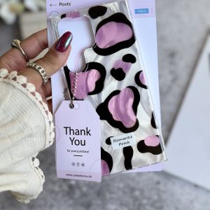 قاب پلنگی Romantic Pink اندرویدی (کدC2062)