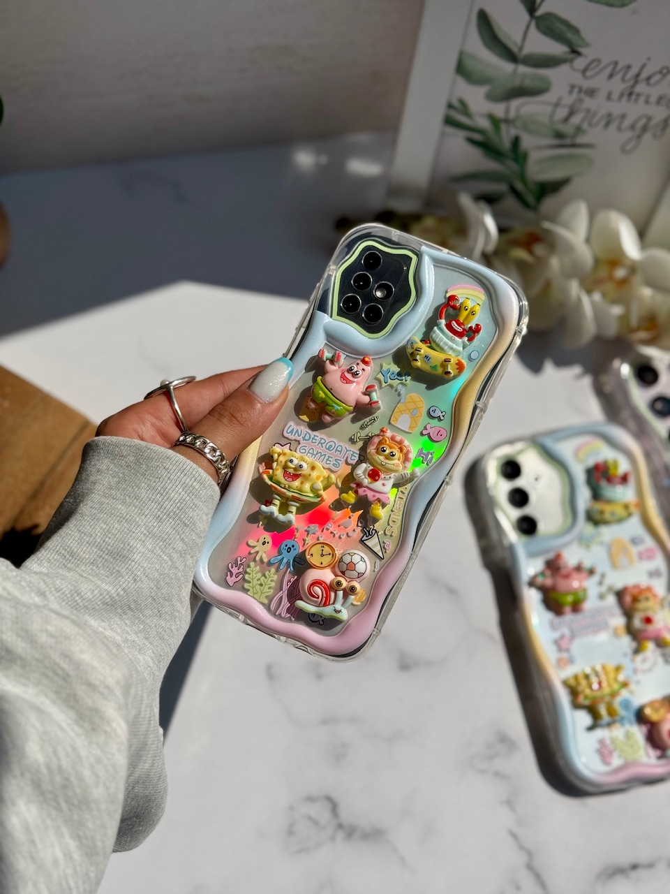 قاب باب اسفنجی برجسته سامسونگ و شیائومی (کدC1979) - تصویر 4