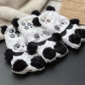 قاب Panda عروسکی پشمالو (کدC1606)