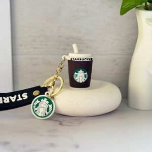 جاکلیدی سیلیکونی استارباکس لیوانی (کدa0224)