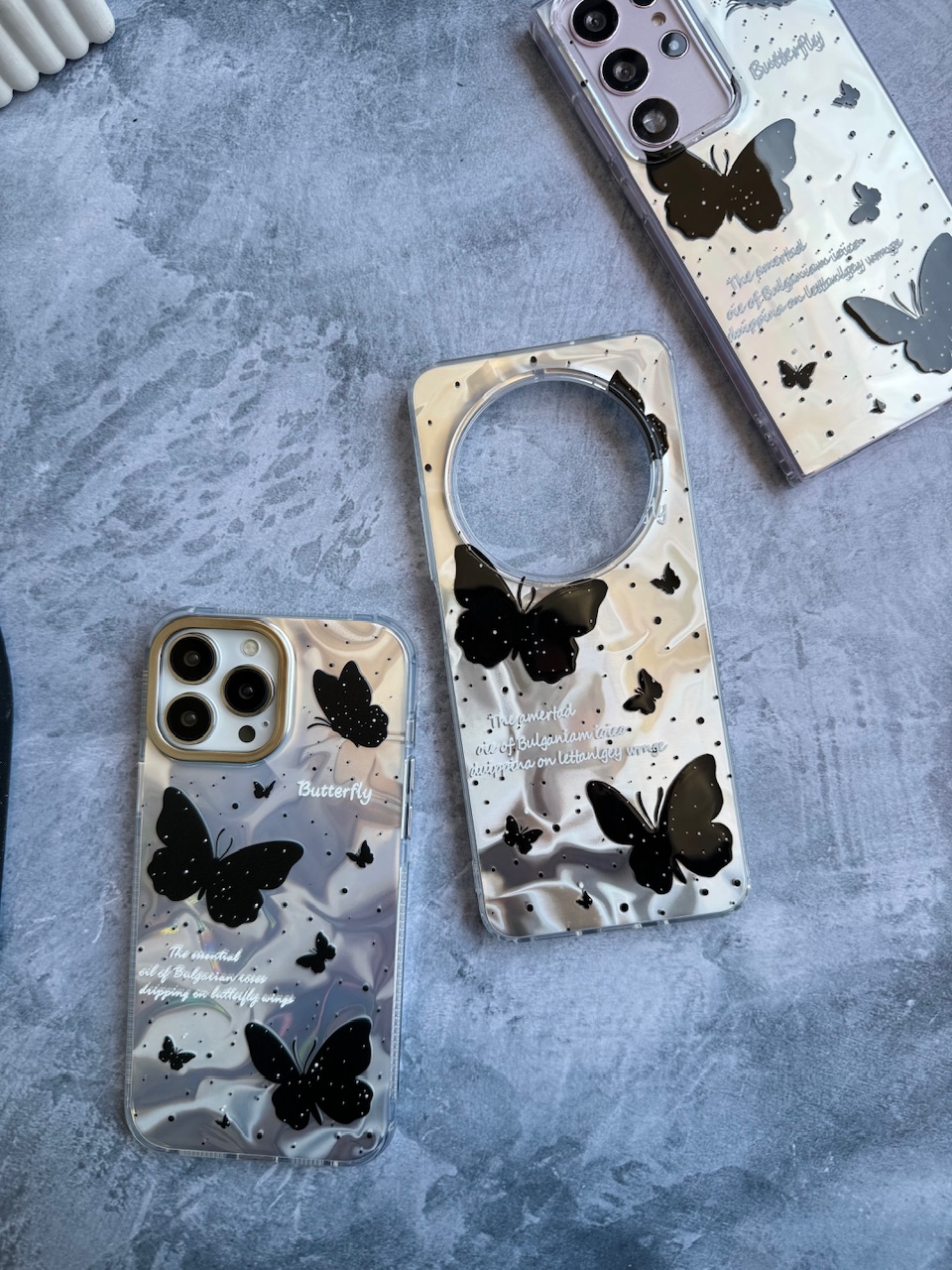 قاب پروانه با اصالت آیفون ، سامسونگ ، شیائومی (کدC2018)