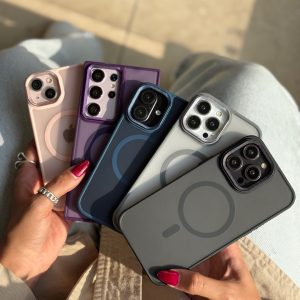 قاب لنز کربن مات مگ سیف آیفون و سامسونگ (کدC1800)