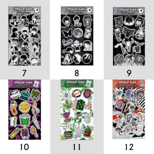 پک استیکر شماره 1 تا 78 (کدa0142)