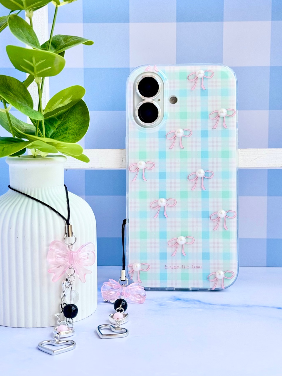 قاب Pink Seoul با آویز (کدC2031) - تصویر 6