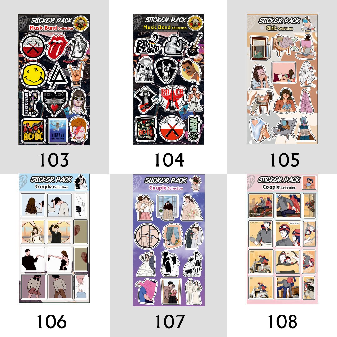 پک استیکر شماره 79 تا 149 (کدa0142) - تصویر 11
