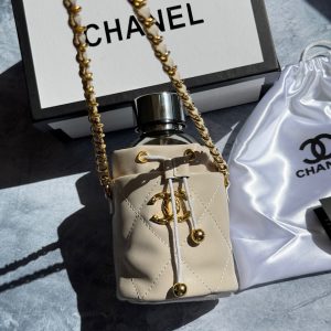 بطری آب استیل شنل سری Thermos Cup با بند/کیف دوشی (کدa0271)