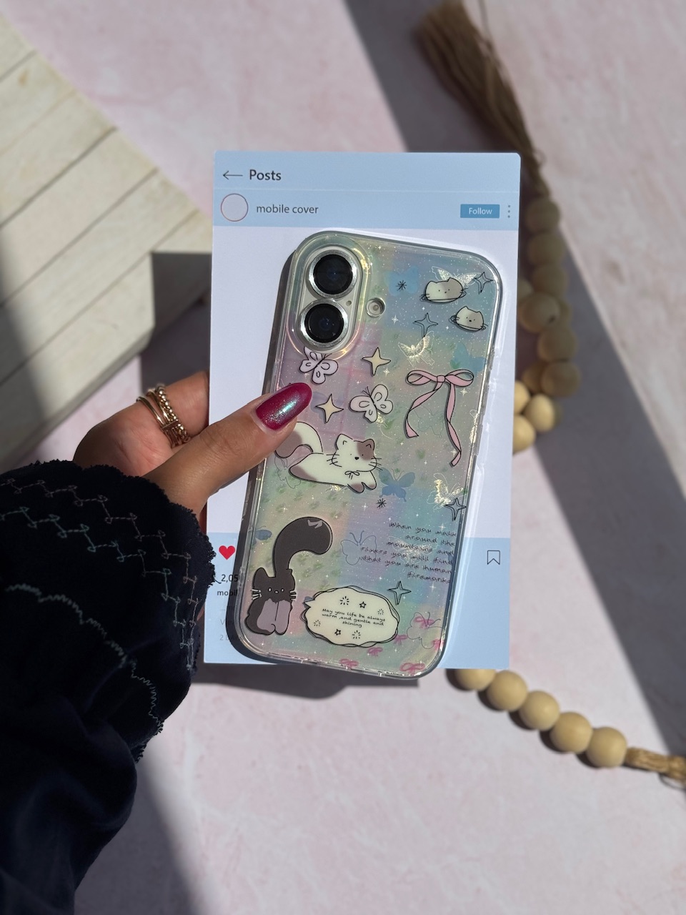 قاب Dream Cat (کدC2063) - تصویر 2