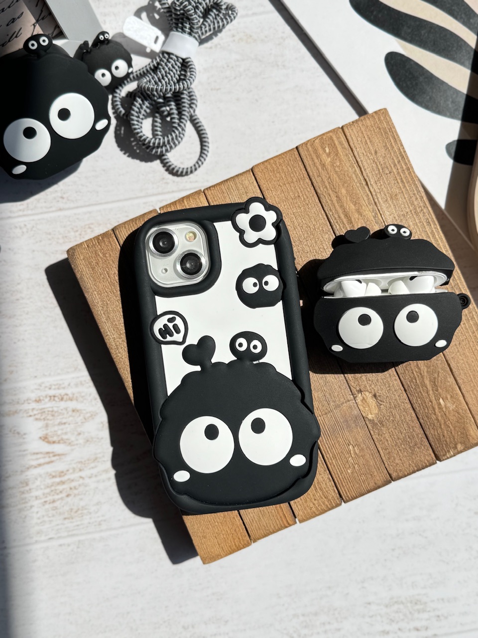 قاب میکروب هپل سیلیکونی آیفون ، سامسونگ ، شیائومی (کدC1849)