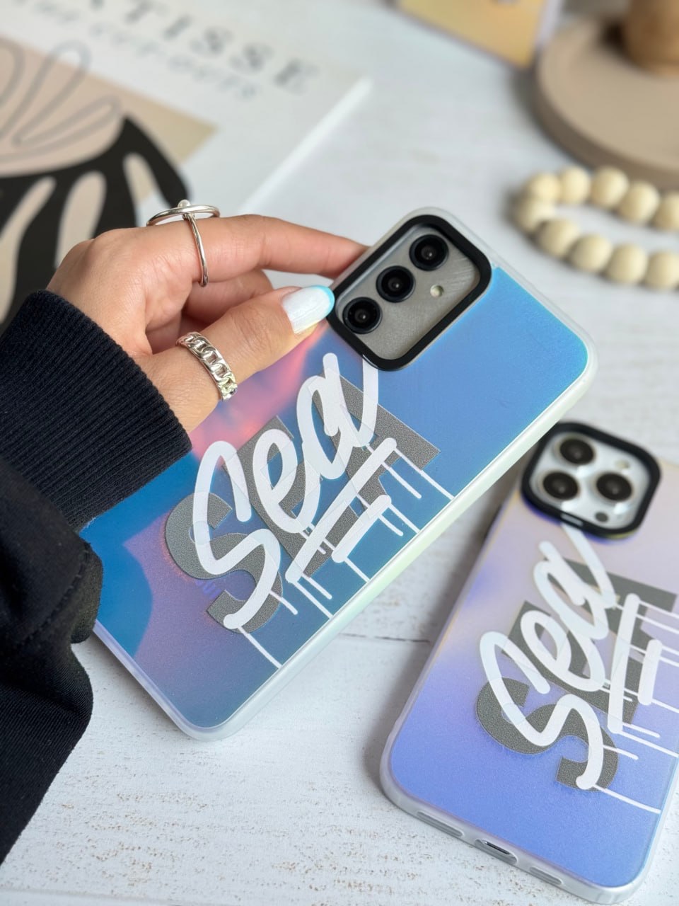 قاب Sea هولوگرامی آیفون و سامسونگ و شیائومی (کدC1976) - تصویر 4