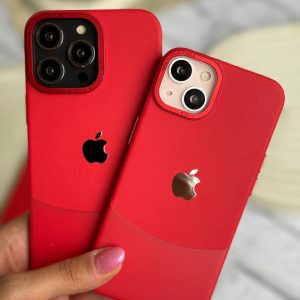 قاب Leather Metal قرمز (کدC1706)