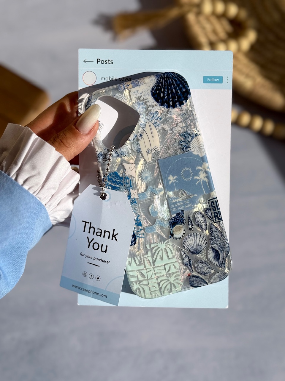 قاب ساحل آیفون (کدC2115) - تصویر 4