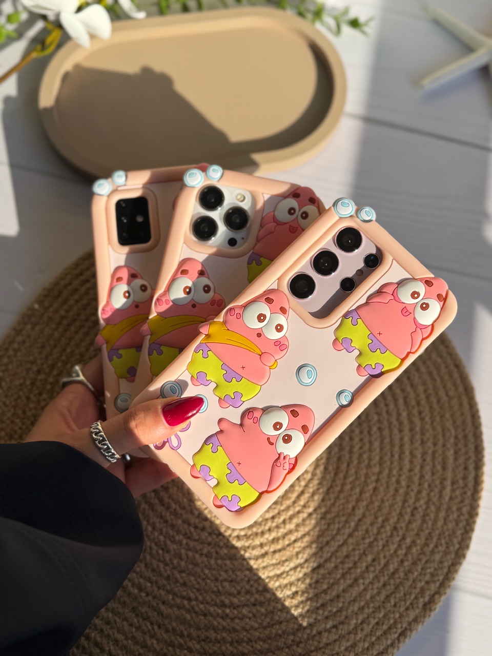 قاب پاتریک بازیگوش سیلیکونی آیفون سامسونگ شیائومی (کدC1875) - تصویر 6