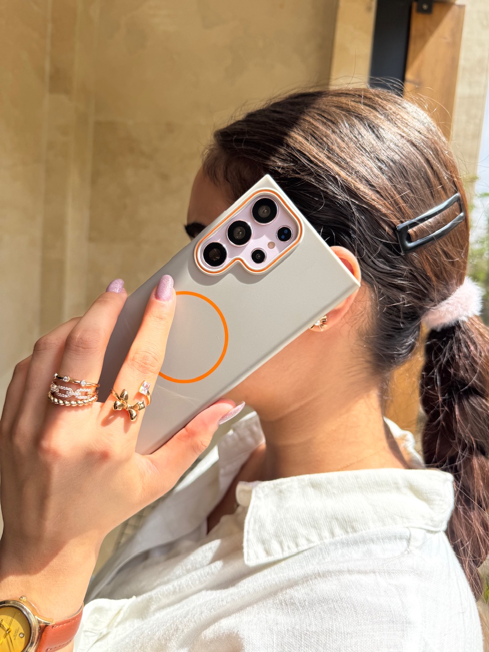 قاب لاین نارنجی مگ سیف (کدC1984) - تصویر 2