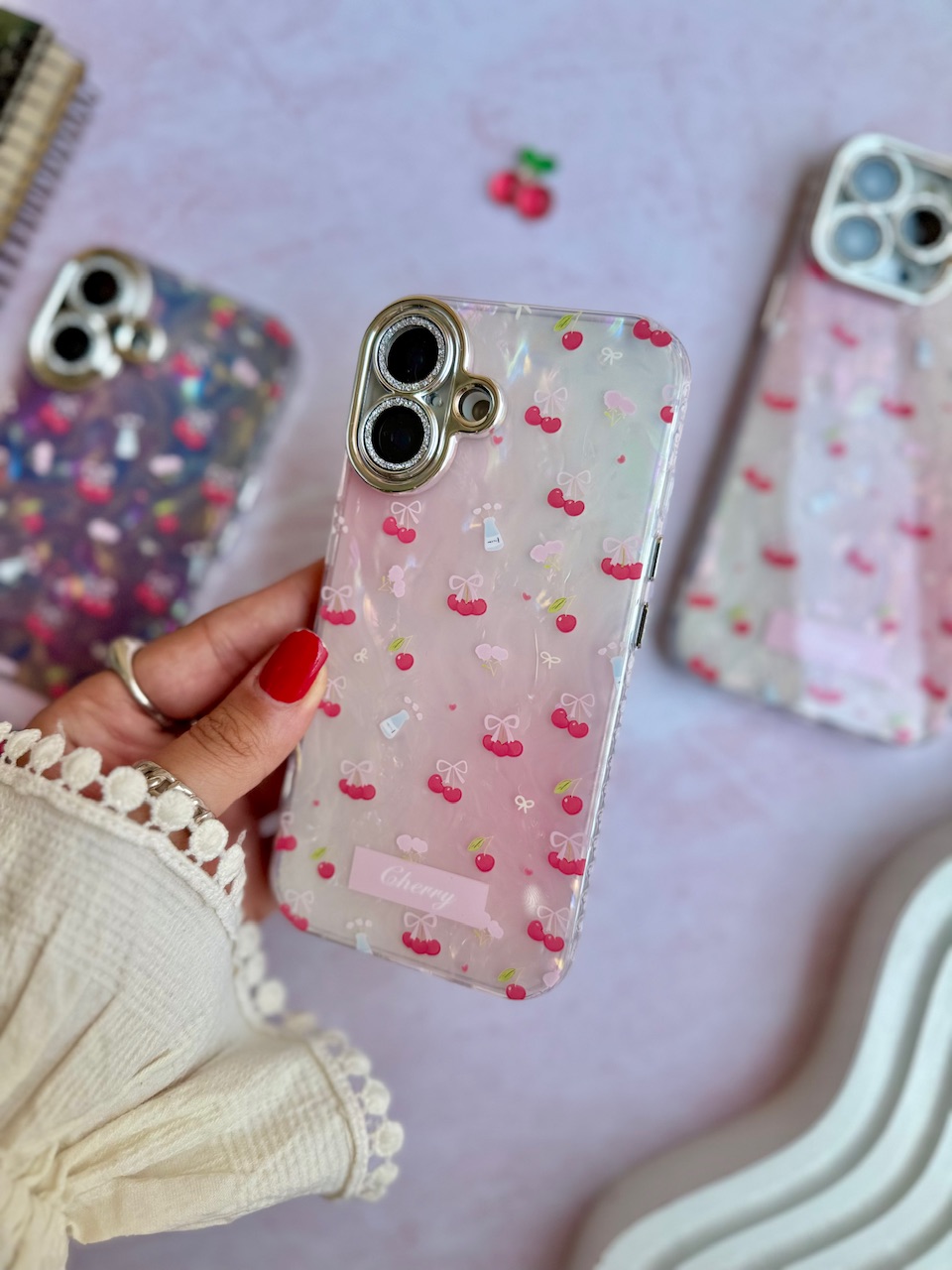قاب ice Cherry (کدC2026) - تصویر 3