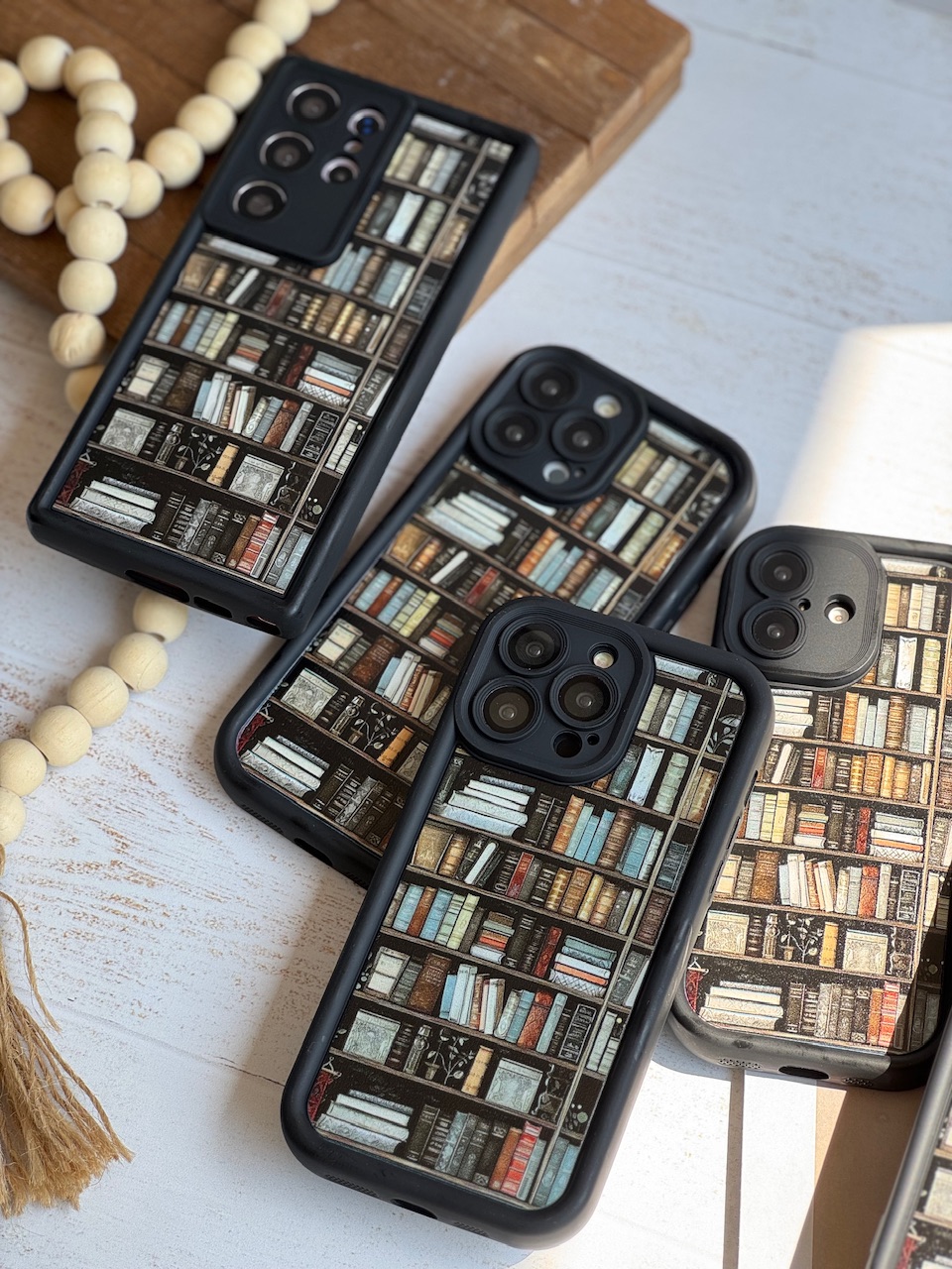 قاب Library آیفون ، سامسونگ ، شیائومی (کدC1982) - تصویر 4