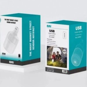 لامپ شارژی بوکو مدل LB-02 توان 20 وات | قابل حمل، 3 حالت نوردهی