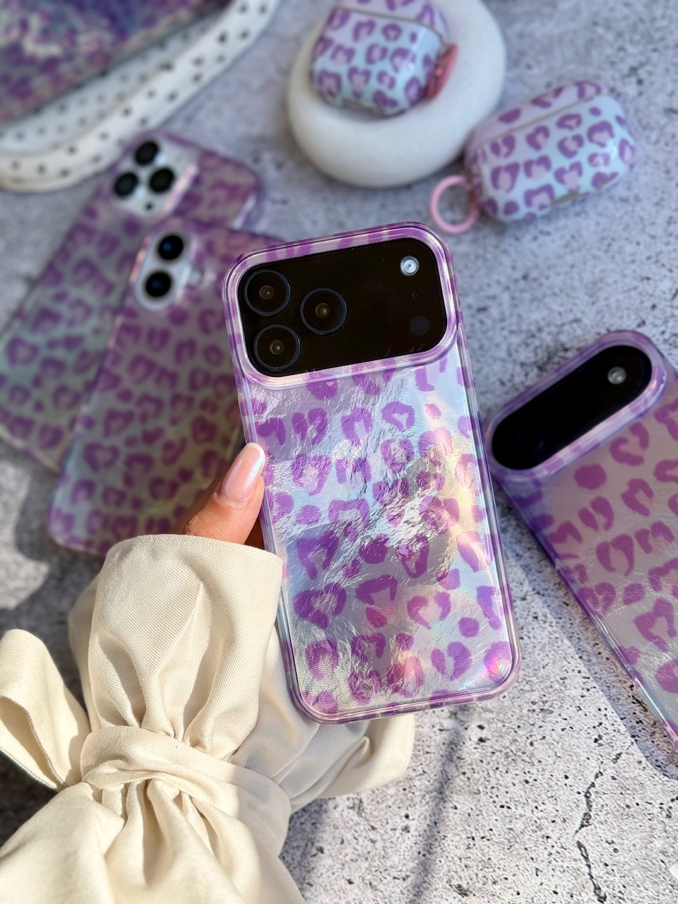 قاب پلنگی Violet (کدC2154) - تصویر 5