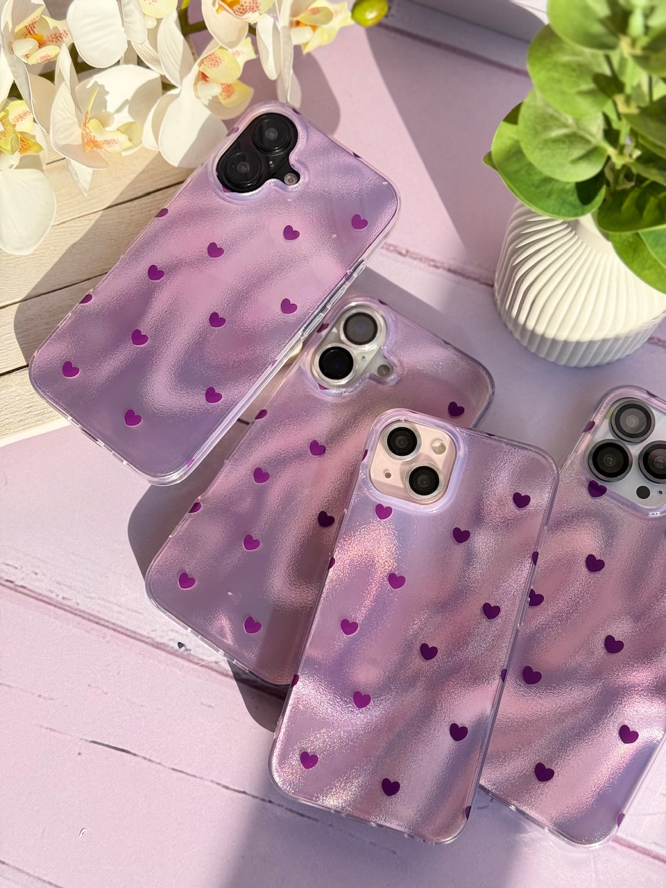 قاب قلب بنفش (کدC2133) - تصویر 5