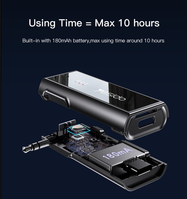 گیرنده بلوتوث YESIDO مدل YAU41