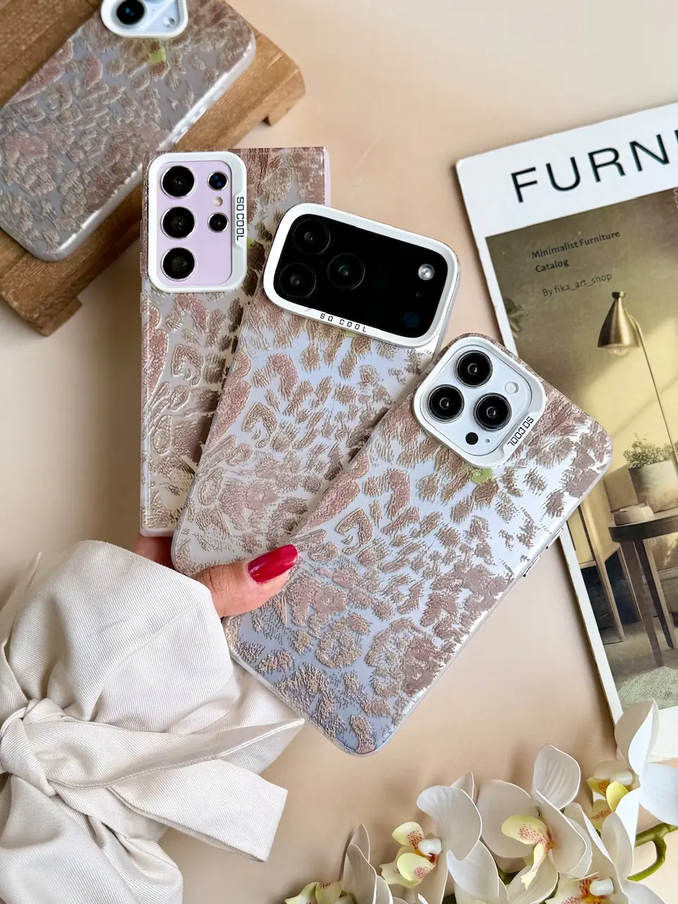 قاب پلنگی SoCool (کدC2171) - تصویر 2