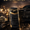 گوشی لوکس Vertu با بدنه طلا و صفحه نمایش یاقوت کبود