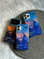 قاب mountain sunset