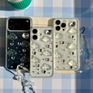 قاب ابر شاینی با آویز ابری (کدC2190)